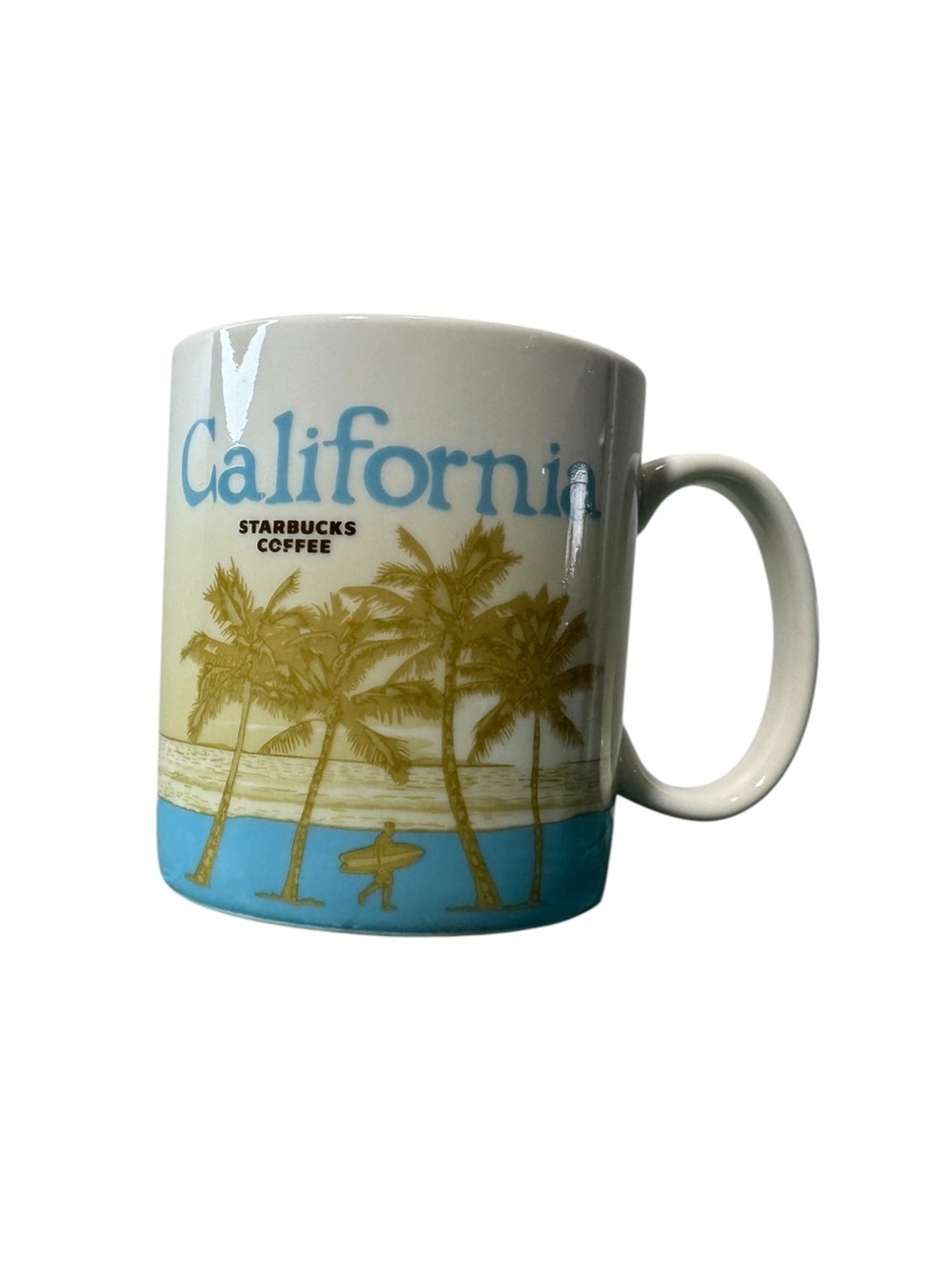 Starbucks Coffee 2012 California Global City Icon Series Collector Mug 16 oz
